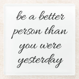 Seien Sie ein besserer Untersetzer