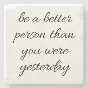 Seien Sie ein besserer Untersetzer aus Marmorstein