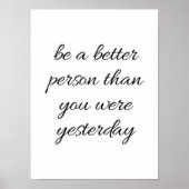 Seien Sie ein besseres Poster (Vorne)