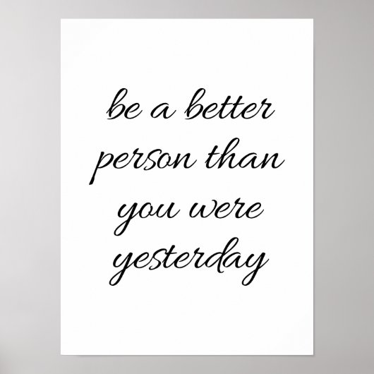 Seien Sie ein besseres Poster (Vorne)