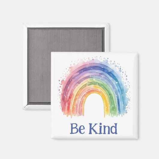 Seien Sie ein billiger Regenbogenmagnet Magnet (Vorderseite/Rückseite)