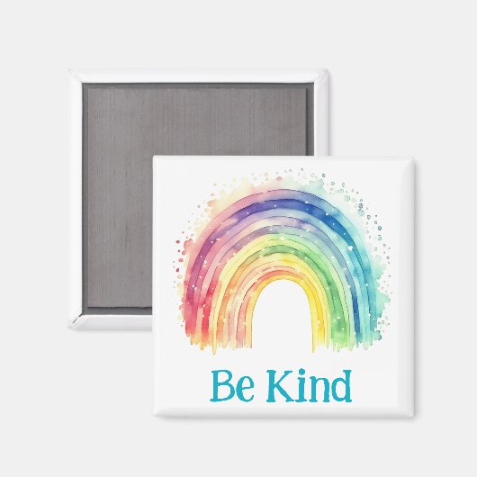 Seien Sie ein billiger Regenbogenmagnet Magnet (Vorderseite/Rückseite)