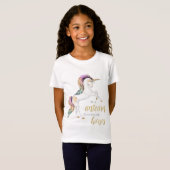 Seien Sie ein Einhorn-T-Shirt T-Shirt (Vorne ganz)