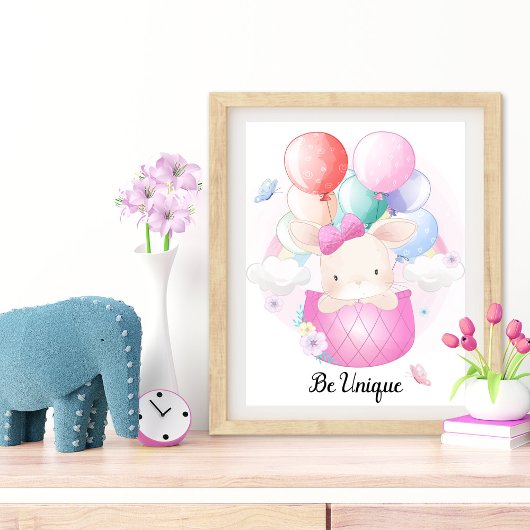 Seien Sie ein einzigartiges Kinderzimmer Fotodruck