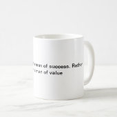 Seien Sie ein Erfolgsziffer Kaffeetasse (VorderseiteRechts)