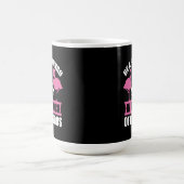 Seien Sie ein Flamingo in einer Flock von Tauben-1 Kaffeetasse (Mittel)