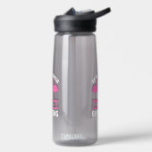 Seien Sie ein Flamingo in einer Flock von Tauben-1 Trinkflasche (Links)