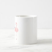 Seien Sie ein Flamingo in einer Menge der Kaffeetasse (Mittel)