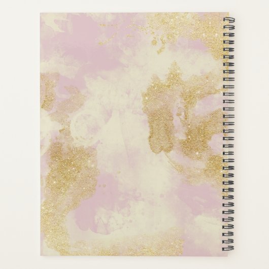 Seien Sie ein Flamingo in einer Taubenschlocke Planer (Rückseite)