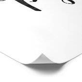 Seien Sie ein Flamingo - inspirierendes Poster (Ecke)