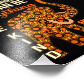 Seien Sie ein freundlicher Graph zur Unterstützung Fotodruck (Ecke)