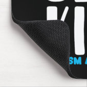 Seien Sie ein freundliches Autismus-Bewusstsein Mousepad (Ecke)