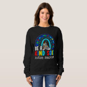 Seien Sie ein freundliches Niedliches Autismus-Bew Sweatshirt (Vorne ganz)