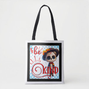 Seien Sie ein gesunder Zuckerschädel Tasche