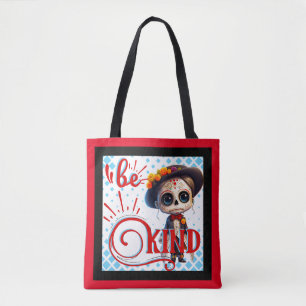 Seien Sie ein gesunder Zuckerschädel Tasche