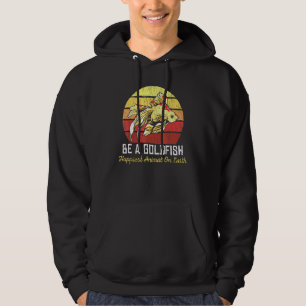 Seien Sie ein Goldfisch, das am glücklichsten ist Hoodie