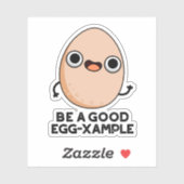 Seien Sie ein guter Eierkuchen, zum Beispiel ein l Aufkleber (Blatt)