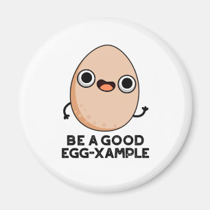 Seien Sie ein guter Eierkuchen, zum Beispiel ein l Magnet