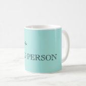 Seien Sie ein guter Mensch Kaffeetasse (VorderseiteRechts)