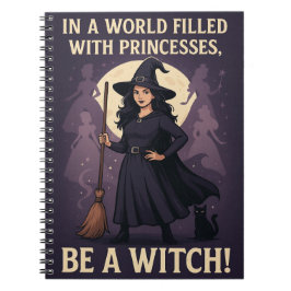 Seien Sie ein Hexenspirale-Foto-Notebook Notizblock