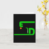 Seien Sie ein Kind-Sticker Karte (Gelbe Blume)