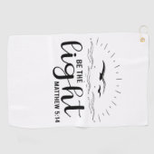 Seien Sie ein kleines Bibelhandtuch Golfhandtuch (Horizontal)