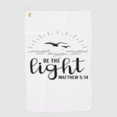 Seien Sie ein kleines Bibelhandtuch Golfhandtuch (Vorderseite)