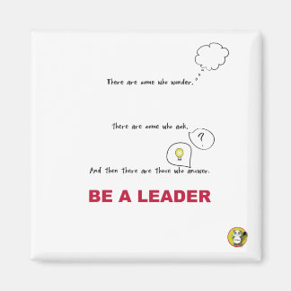 SEIEN SIE EIN LEADER-Magnet Magnet