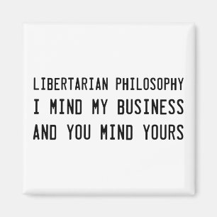 Seien Sie ein Liberalist und gehen Sie Verstand Magnet