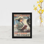 Seien Sie ein Marinezweiter weltkrieg Karte (Gelbe Blume)