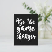 Seien Sie ein Motivierend Kostenvoranschlag für da Postkarte (Stehend Vorderseite)