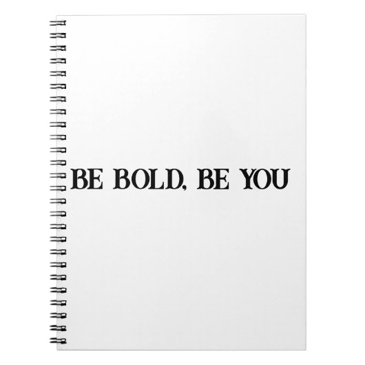 Seien Sie ein Motivierend Notebook für Kinder Notizblock (Vorderseite)