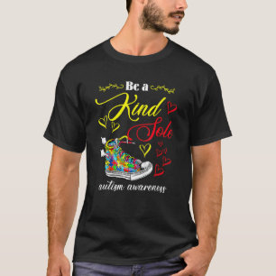 Seien Sie ein netter Mann Autismus Bewusstsein Puz T-Shirt