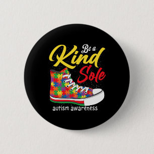 Seien Sie ein nettes Autismus-Bewusstsein Monat Sc Button