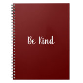 Seien Sie ein nettes Notebook Notizblock (Vorderseite)