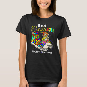 Seien Sie ein nettes Stück Puzzle Schuhe Autismus T-Shirt