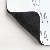 Seien Sie ein No Drama Llama Art Cartoon Mousepad (Ecke)