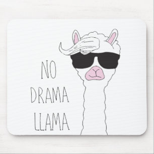 Seien Sie ein No Drama Llama Art Cartoon Mousepad