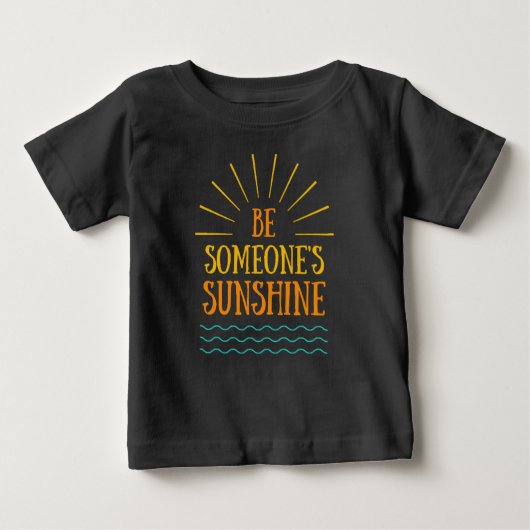 Seien Sie ein paar Sonnenschein Baby T-shirt (Vorderseite)