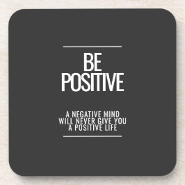 Seien Sie ein positiver Untersetzer