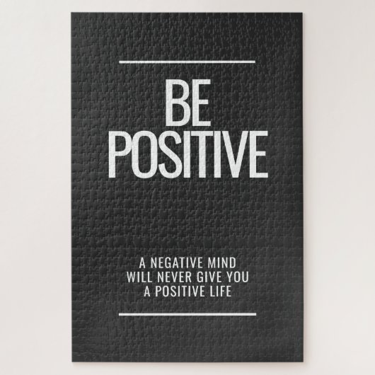 Seien Sie ein positives extremes Rätsel Puzzle (Vertikal)