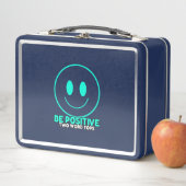 Seien Sie ein positives T.W.T-Lunch-Feld Metall Brotdose (Beispiel)