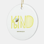 Seien Sie - ein positives Wort nett Keramikornament (Links)