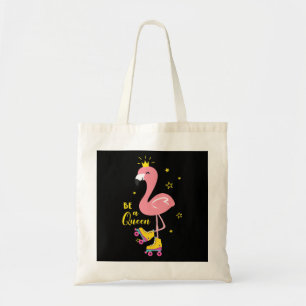 Seien Sie ein Queen Pink Flamingo Skate Roller Wom Tragetasche