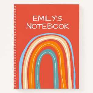 Seien Sie ein Regenbogen in einem anderen Cloud-An Notizblock