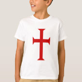 Seien Sie ein Ritter Templar! T-Shirt (Vorderseite)