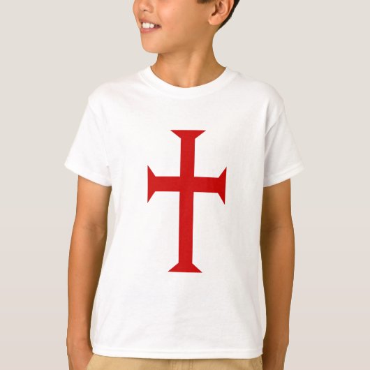 Seien Sie ein Ritter Templar! T-Shirt (Vorderseite)