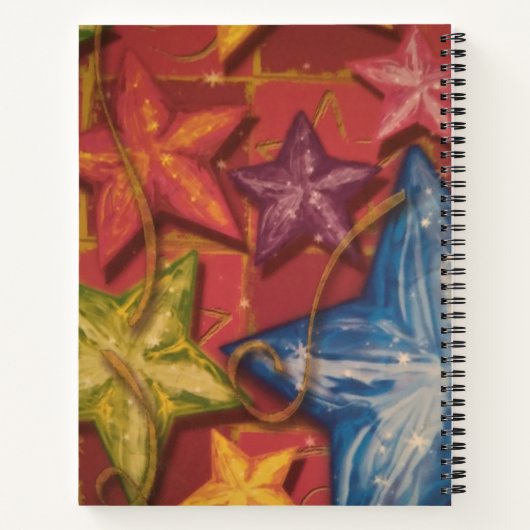 Seien Sie ein Shinting Star Notebook Notizblock (Rückseite)