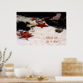 Seien Sie ein Stern in der Galerie Poster (Küche)