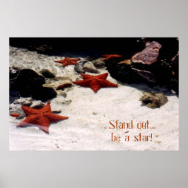 Seien Sie ein Stern in der Galerie Poster